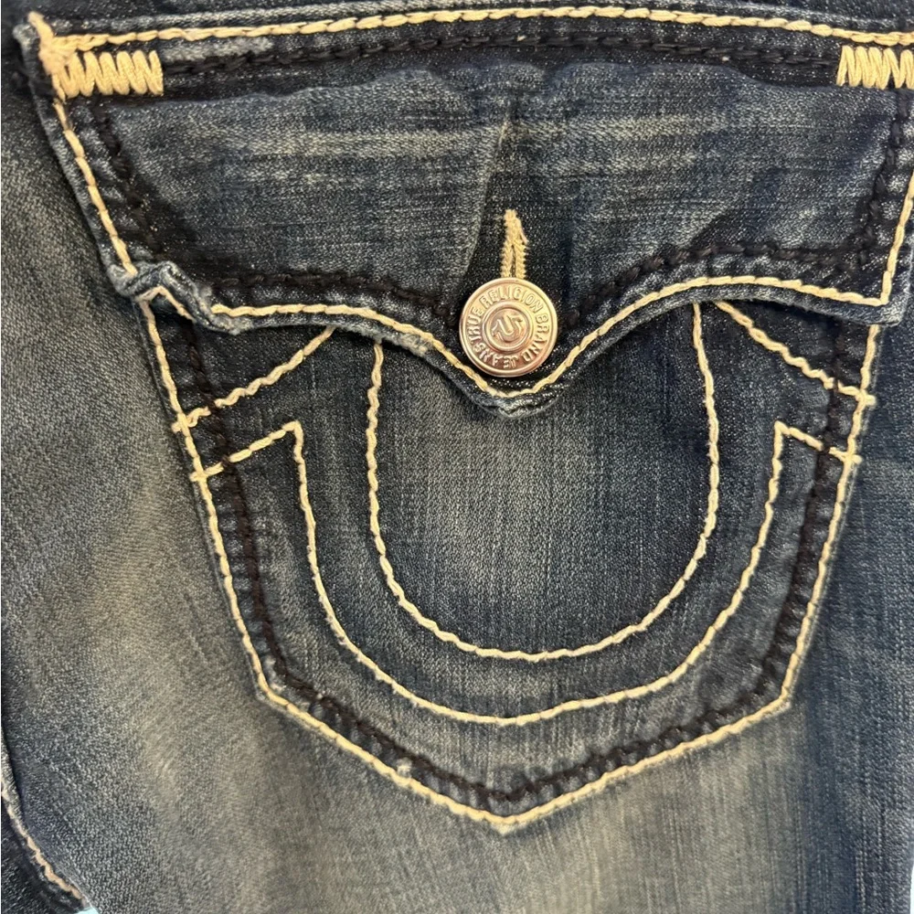 True Religion Men’s Jeans Billy Giant Big T Seat Sz 34/29